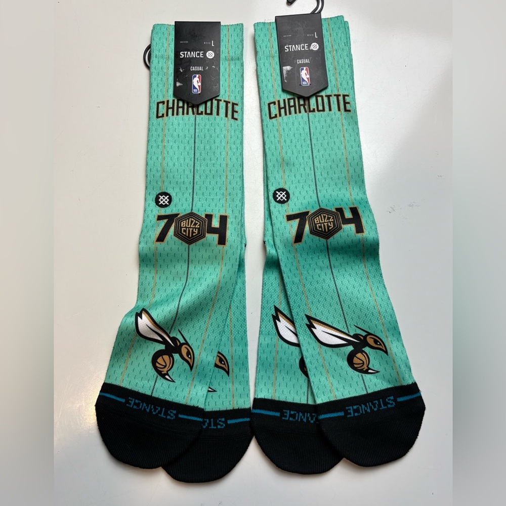 Stance NBA Charlotte‎ Hornets 2024/25 City Edition Crew Socks